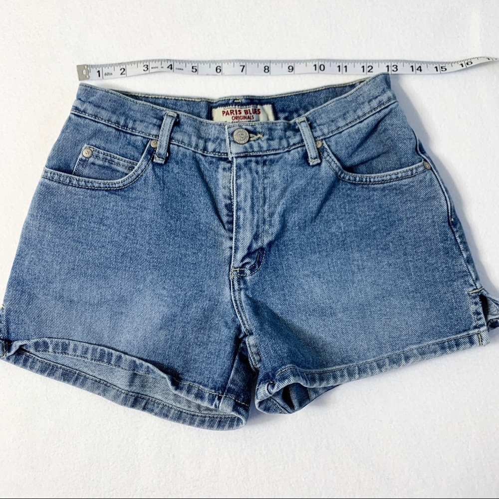 90's Vintage Paris Blues Denim Shorts